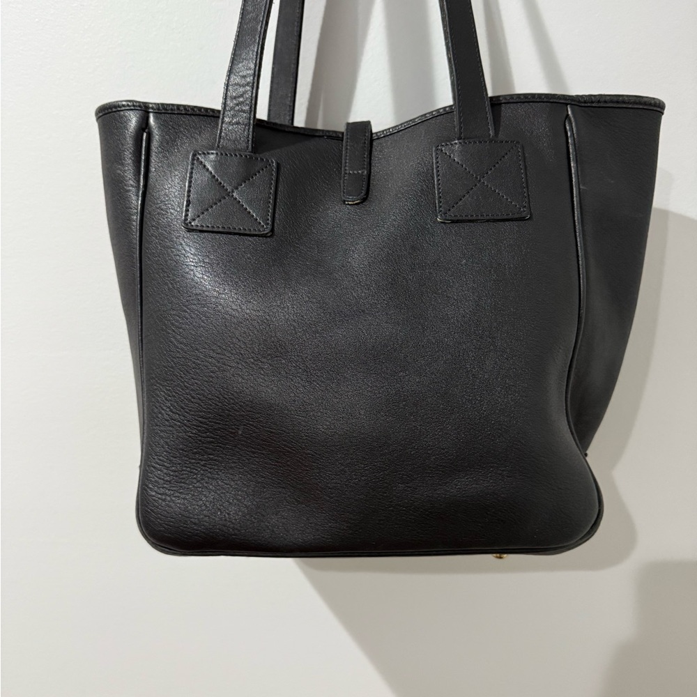 Dooney & Bourke Women's Large Shoulder Bag Tote Shopper Black Leather N - Picture 11 of 16
